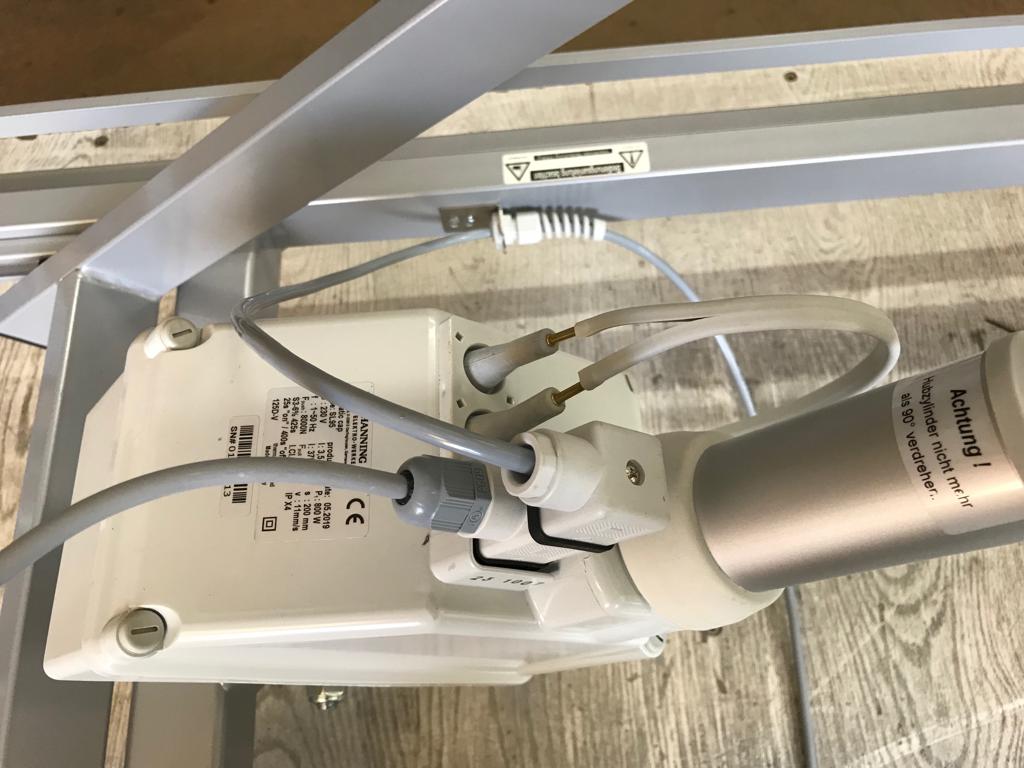 Sicherheitssperrbox Sperrbox für Hanning-Elektromotoren Hamatic control HSA Sperrbox Adaptervariante inkl. Netzkabel